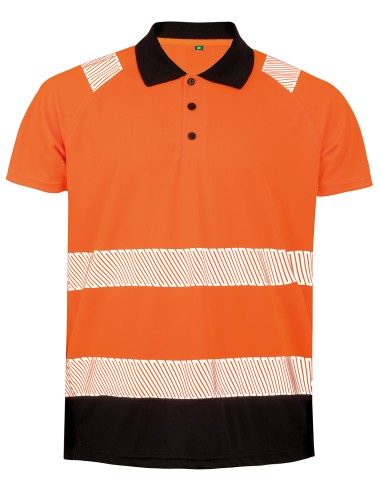 RES-R501X-Recycled Safety Polo Shirt