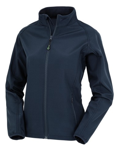 RES-R901F-Womens Recycled 2-Layer Printable Softshell Jacket