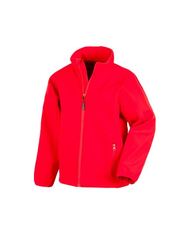 RES-R901J-Recycled 2-Layer Printable Junior Softshell Jacket