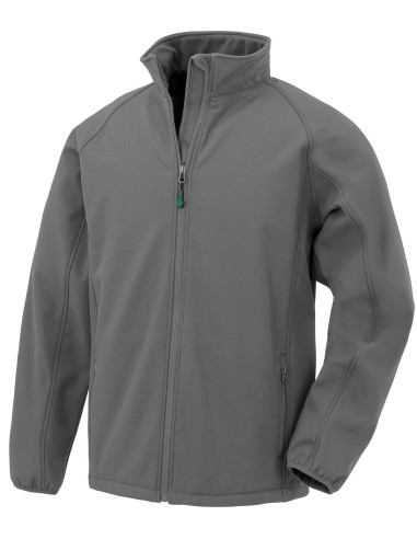 RES-R901Y-Recycled 2-Layer Printable Youth Softshell Jacket