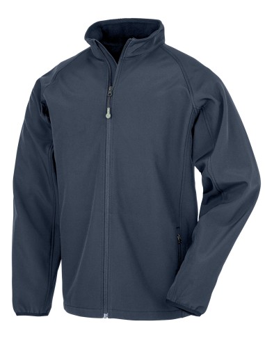 RES-R901Y-Recycled 2-Layer Printable Youth Softshell Jacket
