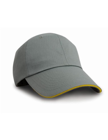 RES-RC038X-Herringbone Cap With Sandwich Peak
