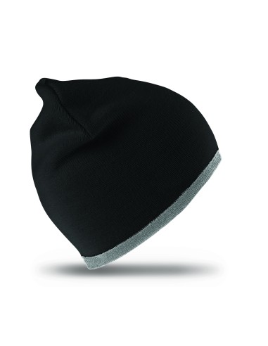 RES-RC046X-Soft Feel Cuffless Reversible Beanie