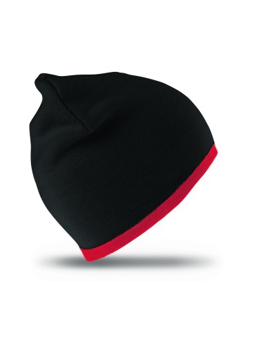 RES-RC046X-Soft Feel Cuffless Reversible Beanie