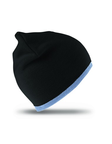 RES-RC046X-Soft Feel Cuffless Reversible Beanie