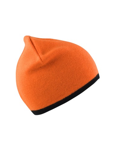 RES-RC046X-Soft Feel Cuffless Reversible Beanie