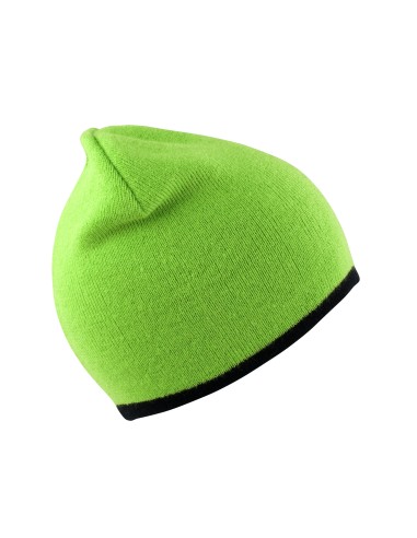 RES-RC046X-Soft Feel Cuffless Reversible Beanie