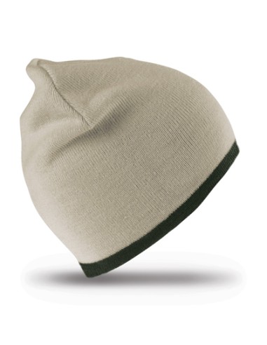 RES-RC046X-Soft Feel Cuffless Reversible Beanie