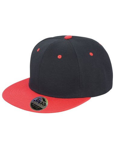 RES-RC082X-Bronx Original Flat Peak Snapback Dual Colour Cap