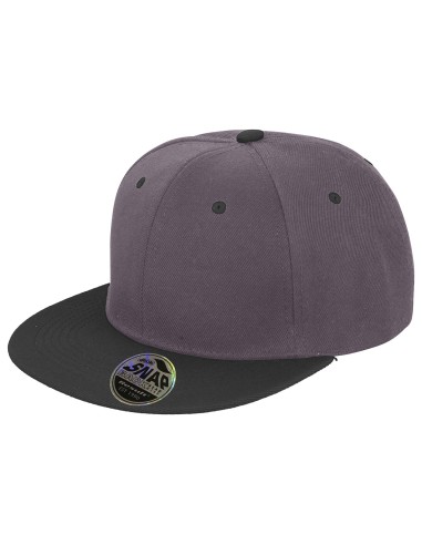 RES-RC082X-Bronx Original Flat Peak Snapback Dual Colour Cap