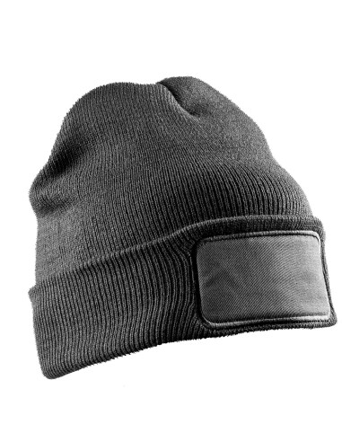 RES-RC927-Bonnet double épaisseur recyclé pour l'impression
