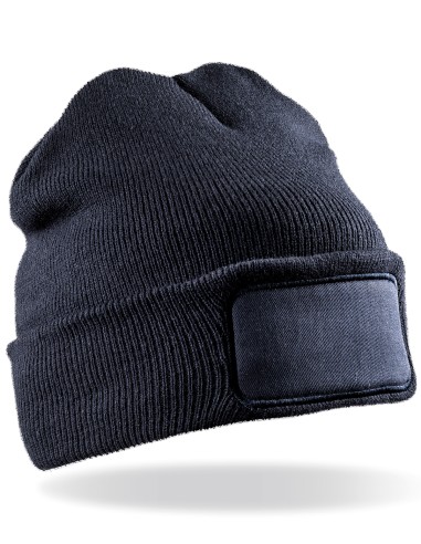 RES-RC927-Bonnet double épaisseur recyclé pour l'impression