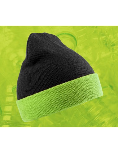 RES-RC930X-Recycled Black Compass Beanie