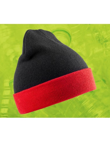 RES-RC930X-Recycled Black Compass Beanie