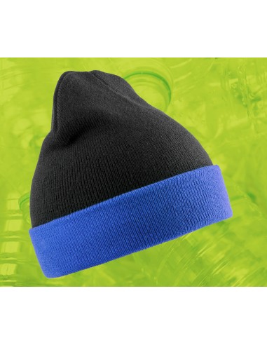 RES-RC930X-Recycled Black Compass Beanie