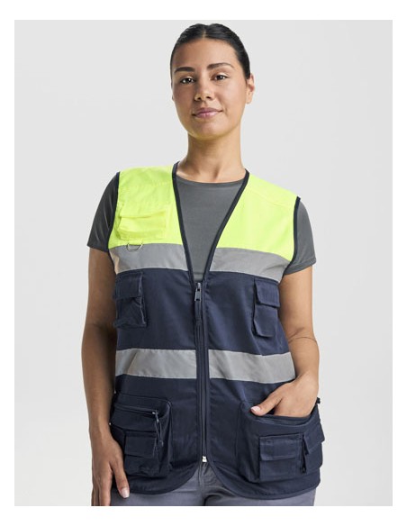 ROL-HV9323-High visibility Multi-Pocket Vest Beta