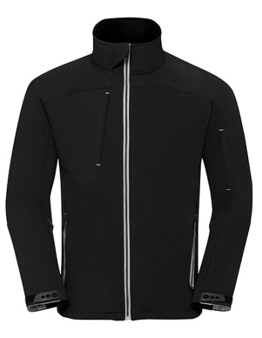 RUS-0R410M-Mens Bionic Softshell Jacket