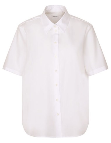 SEI-60.145942-Womens Oversize Popeline Blouse Shortsleeve