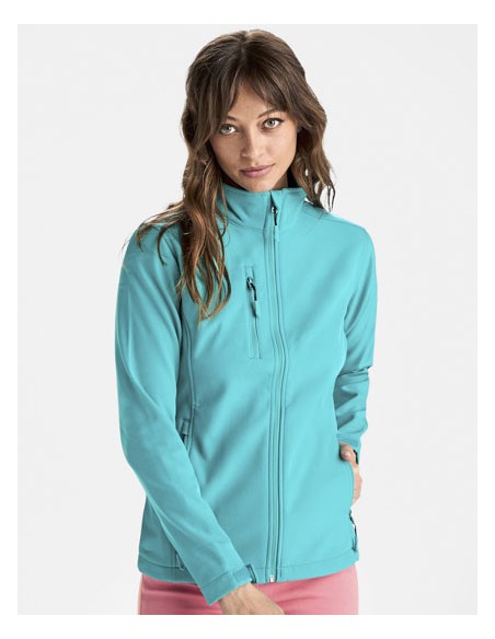 ROL-SS6437-Womens Nebraska Softshell Jacket