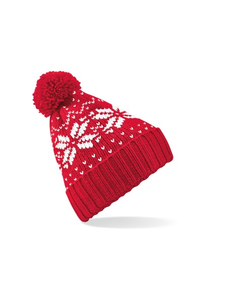 B-B456-Fair Isle Snowstar® Beanie