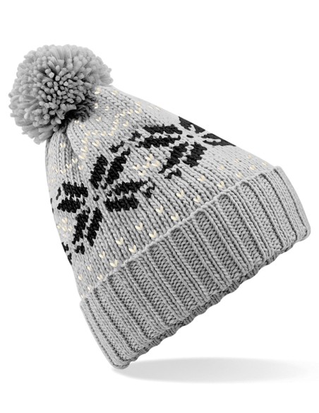 B-B456-Fair Isle Snowstar® Beanie