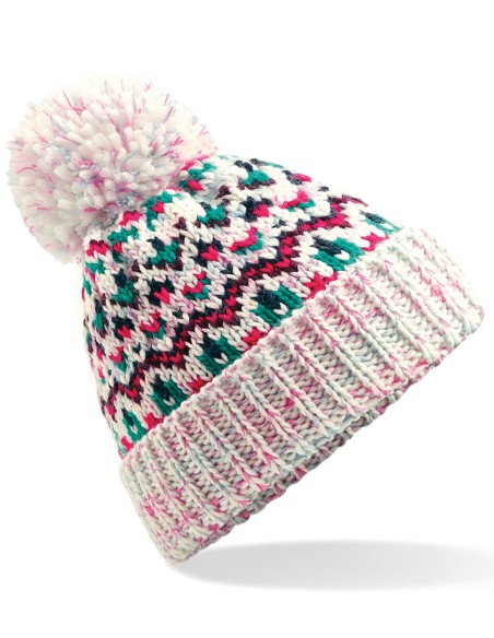 B-B458-Blizzard Bobble Beanie