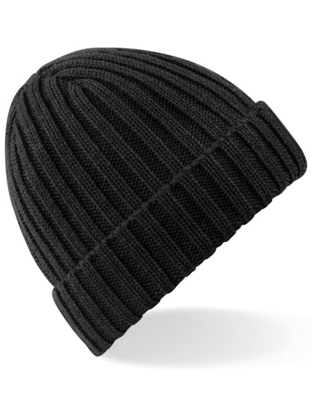 B-B465-Chunky Ribbed Beanie