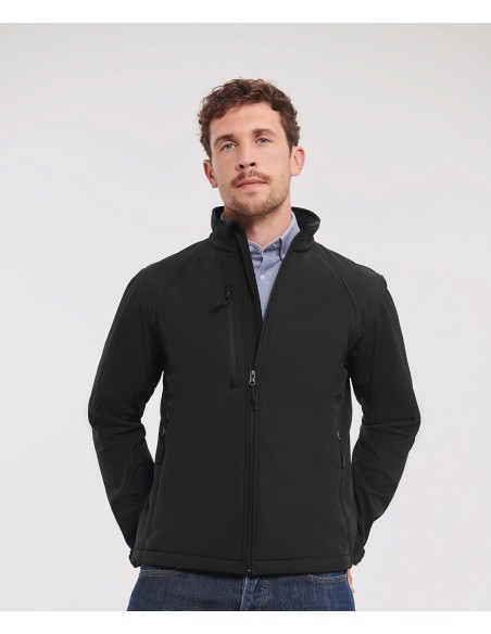 RUS-0R140M0-Mens Softshell Jacket