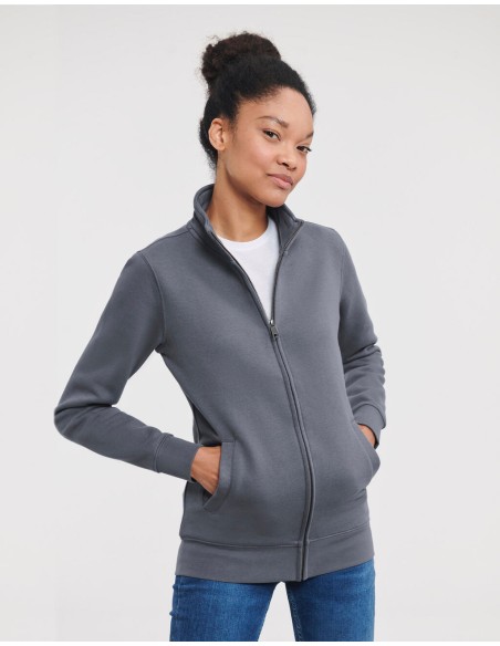 RUS-0R267F0-Ladies Authentic Sweat Jacket