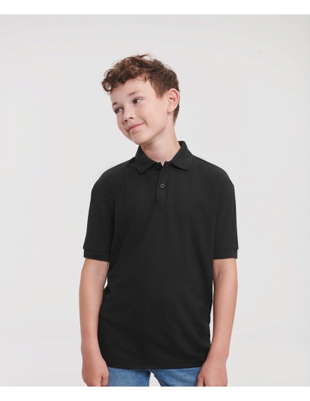 RUS-0R539B0-Kids Classic Polycotton Polo