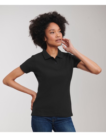 RUS-0R539F0-Ladies' Classic Polycotton Polo