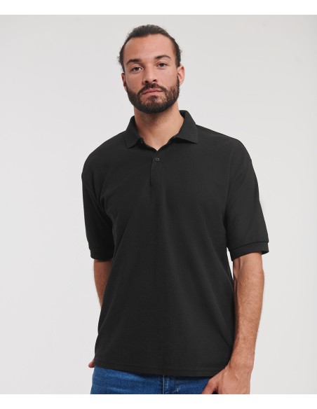RUS-0R539M0-Men's Classic Polycotton Polo