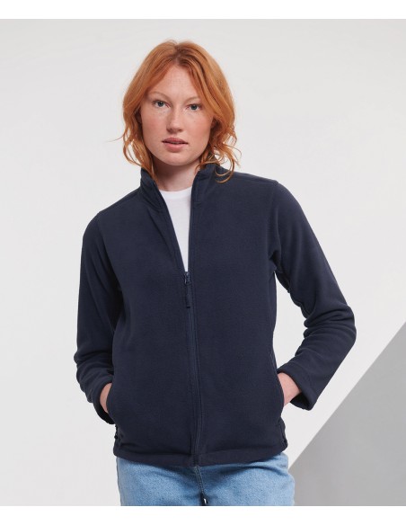 RUS-0R870F0-Ladies Full Zip Outdoor Fleece
