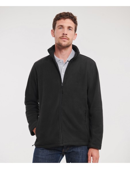 RUS-0R870M0-Mens Full Zip Outdoor Fleece