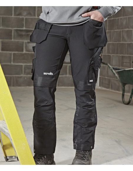SCR-S438-GRS-Pantalon Scruffs Pro Flex Plus Holster