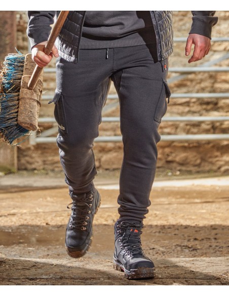 SCR-S483-Pantalon de jogging coupe ajustée