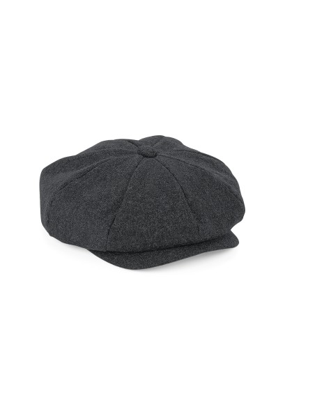 B-B629-Melton Wool Baker Boy Cap