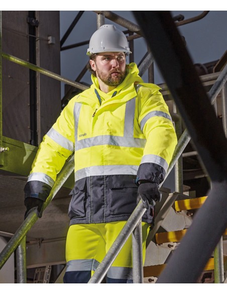 SCR-S560-Veste imperméable haute visibilité