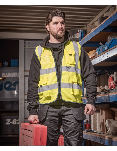 SCR-S565-Gilet technique haute visibilité