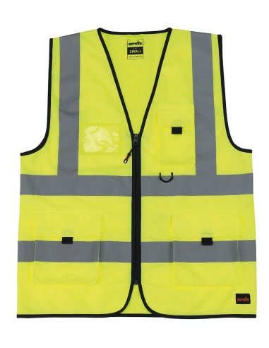 SCR-S565-Gilet technique haute visibilité