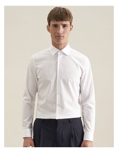 SEI-01.675665-Mens Shirt Slim Fit Extra Longsleeve