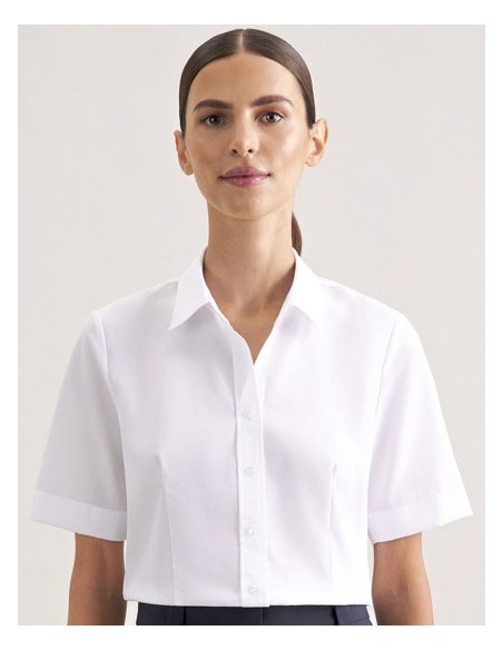 SEI-080605-Womens Blouse Regular Fit Short Sleeve