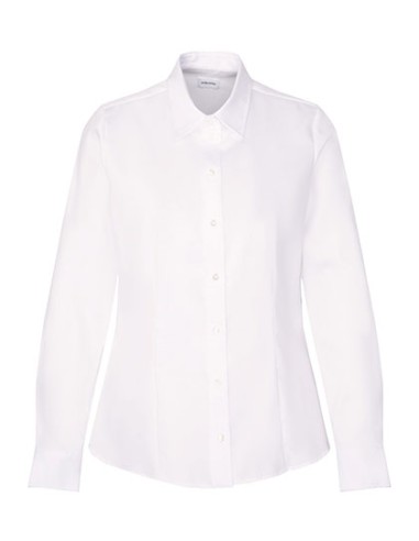 SEI-080661-Womens Blouse Regular Fit Fine Twill Longsleeve