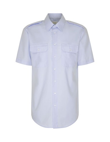 SEI-146761-Mens Pilot Shirt Regular Shortsleeve