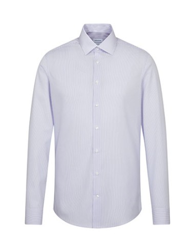 SEI-293640/293660-Mens Shirt 2 Shaped Check/Stripes Long Sleeve