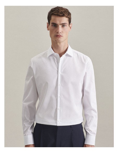 SEI-293677-Mens Shirt Shaped Fit Oxford Longsleeve