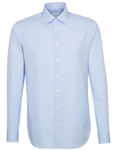 SEI-693640/693660-Mens Shirt Slim Fit Check/Stripes Long Sleeve
