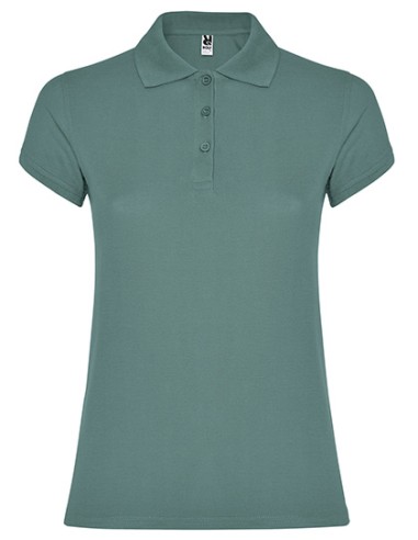 ROL-PO6634-Womens Star Poloshirt