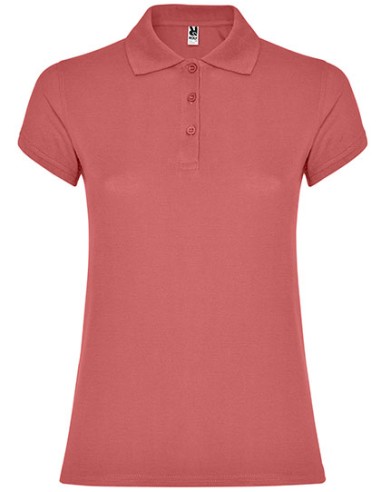 ROL-PO6634-Womens Star Poloshirt