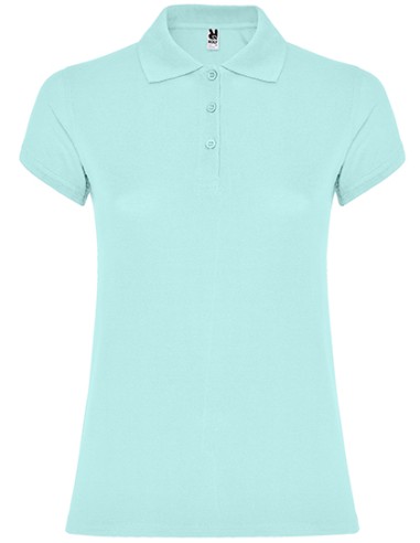 ROL-PO6634-Womens Star Poloshirt